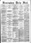 Birmingham Mail Tuesday 07 November 1871 Page 1