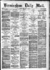 Birmingham Mail Monday 18 December 1871 Page 1