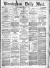 Birmingham Mail Friday 29 December 1871 Page 1