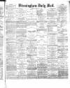 Birmingham Mail Monday 03 January 1876 Page 1