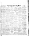 Birmingham Mail Monday 30 October 1876 Page 1