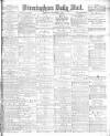 Birmingham Mail Thursday 01 November 1877 Page 1