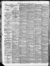 THE BIRMINGHAM MAIL SATURDAY APRIL 5 1879 CAHP2TS METALLIC BEDSTEADS AND BEDDINa IN COUNTERPANES QUILTS SHEETINGS TOWELLINGS AND GENERAL HOUSEHOLD