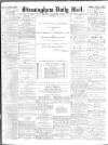 Birmingham Mail Thursday 01 September 1881 Page 1