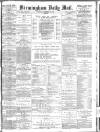 Birmingham Mail Tuesday 12 December 1882 Page 1