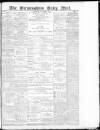 Birmingham Mail Wednesday 05 November 1884 Page 1