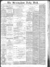 Birmingham Mail Tuesday 13 April 1886 Page 1