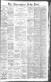 Birmingham Mail Wednesday 05 January 1887 Page 1