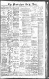 Birmingham Mail Monday 05 September 1887 Page 1
