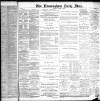 Birmingham Mail Thursday 10 January 1889 Page 1