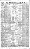 Birmingham Mail Saturday 11 April 1896 Page 1