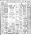 Birmingham Mail Thursday 12 January 1899 Page 1