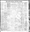 Birmingham Mail Sunday 03 September 1899 Page 1