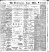 Birmingham Mail Monday 03 February 1902 Page 1