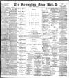 Birmingham Mail Saturday 15 March 1902 Page 1
