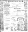 Birmingham Mail Saturday 19 July 1902 Page 1