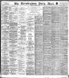 Birmingham Mail Tuesday 28 October 1902 Page 1