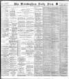 Birmingham Mail Friday 07 November 1902 Page 1