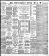 Birmingham Mail Monday 17 November 1902 Page 1