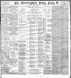 Birmingham Mail Friday 09 January 1903 Page 1