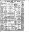 Birmingham Mail Thursday 15 January 1903 Page 1