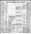 Birmingham Mail Wednesday 01 April 1903 Page 1
