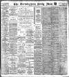 Birmingham Mail Wednesday 04 November 1903 Page 1