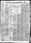 Birmingham Mail Wednesday 27 June 1906 Page 1