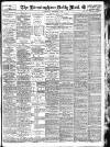 Birmingham Mail Wednesday 12 September 1906 Page 1