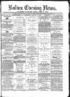Bolton Evening News Wednesday 18 August 1869 Page 1