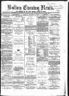 Bolton Evening News Monday 27 December 1869 Page 1