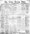 Bolton Evening News Wednesday 12 November 1879 Page 1