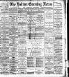 Bolton Evening News Wednesday 28 December 1881 Page 1