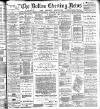 Bolton Evening News Wednesday 29 November 1882 Page 1
