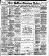 Bolton Evening News Wednesday 22 October 1884 Page 1