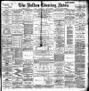 Bolton Evening News Friday 20 November 1885 Page 1