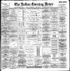 Bolton Evening News Thursday 18 November 1886 Page 1