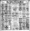 Bolton Evening News Wednesday 29 December 1886 Page 1