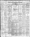 Bolton Evening News Saturday 27 November 1909 Page 1