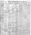 Bolton Evening News Friday 31 July 1914 Page 1
