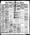 Bolton Evening News Wednesday 27 October 1880 Page 1