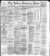 Bolton Evening News Monday 04 September 1882 Page 1