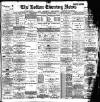 Bolton Evening News Thursday 15 January 1885 Page 1