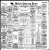 Bolton Evening News Wednesday 03 November 1886 Page 1