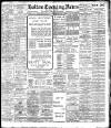 Bolton Evening News Monday 12 November 1906 Page 1