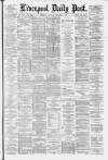 Liverpool Daily Post Saturday 08 November 1879 Page 1