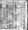 Liverpool Daily Post Monday 25 January 1886 Page 1