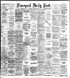Liverpool Daily Post Thursday 25 March 1886 Page 1