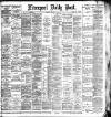 Liverpool Daily Post Monday 04 October 1886 Page 1