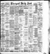 Liverpool Daily Post Saturday 06 November 1886 Page 1